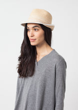 Carica l'immagine nel visualizzatore di Gallery, Washboard Hat in Straw/White