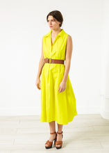 Carica l&#39;immagine nel visualizzatore di Gallery, Balloon Cotton Dress in Yellow