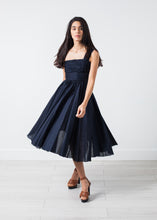Carica l&#39;immagine nel visualizzatore di Gallery, One Shoulder Dress in Navy