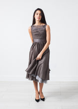 Carica l&#39;immagine nel visualizzatore di Gallery, Voile Dress in Grey Pearl