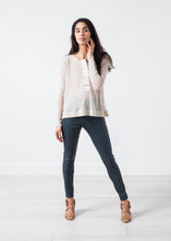 Carica l&#39;immagine nel visualizzatore di Gallery, Elenaso Leather Trouser in Cool Grey