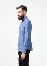 Carica l&#39;immagine nel visualizzatore di Gallery, Linen Button Up in Blue Diamond