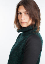 Carica l&#39;immagine nel visualizzatore di Gallery, Boucle Turtle Neck in Green/Black