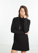 Carica l&#39;immagine nel visualizzatore di Gallery, Fleece Jersey Dress in Black