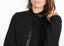 Carica l&#39;immagine nel visualizzatore di Gallery, Fleece Jersey Dress in Black