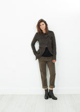 Carica l&#39;immagine nel visualizzatore di Gallery, Sueded Cotton Pant in Khaki