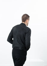 Carica l&#39;immagine nel visualizzatore di Gallery, Broken Leather Bomber in Black