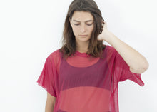 Carica l&#39;immagine nel visualizzatore di Gallery, Mesh Over Dress in Pink