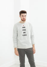 Carica l&#39;immagine nel visualizzatore di Gallery, Vintage Sweatshirt in Light Grey