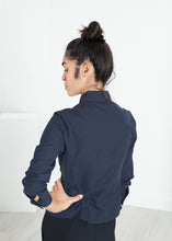 Carica l'immagine nel visualizzatore di Gallery, Wrinkled Tux Shirt in Navy