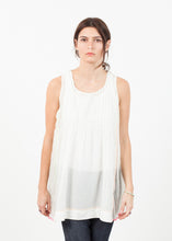 Carica l&#39;immagine nel visualizzatore di Gallery, Babydoll Tank in White