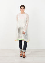 Carica l&#39;immagine nel visualizzatore di Gallery, Pink Bib Dress in White