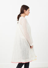 Carica l&#39;immagine nel visualizzatore di Gallery, Pink Bib Dress in White