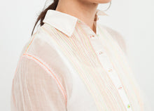 Carica l&#39;immagine nel visualizzatore di Gallery, Sheer Rainbow Blouse in White