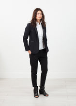 Carica l&#39;immagine nel visualizzatore di Gallery, Shawl Collar Blazer in Black