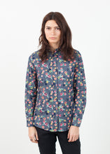 Carica l&#39;immagine nel visualizzatore di Gallery, Long Sleeve Blouse in Black/Floral