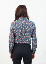 Carica l&#39;immagine nel visualizzatore di Gallery, Long Sleeve Blouse in Black/Floral