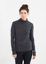 Carica l&#39;immagine nel visualizzatore di Gallery, Cotton Long Tee in Ink