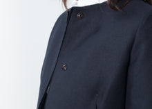 Carica l&#39;immagine nel visualizzatore di Gallery, Tessuto Jacket in Navy
