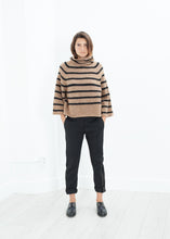 Carica l&#39;immagine nel visualizzatore di Gallery, Side Zip Slim Pant in Black