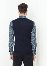 Carica l&#39;immagine nel visualizzatore di Gallery, Basic Gilet in Navy