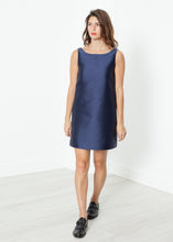 Carica l&#39;immagine nel visualizzatore di Gallery, A-Line Mini Dress in Blue