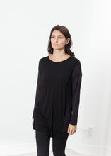 Carica l&#39;immagine nel visualizzatore di Gallery, Laurier Tee in Black/Navy