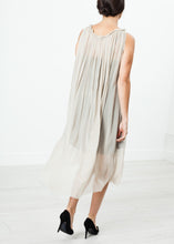 Carica l&#39;immagine nel visualizzatore di Gallery, Chiffon Cape Back Dress in Sand