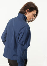 Carica l&#39;immagine nel visualizzatore di Gallery, Full Collar Poplin Blouse in Navy