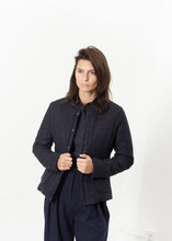 Carica l&#39;immagine nel visualizzatore di Gallery, Camelia Reversible Jacket in Navy/Blue