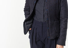 Carica l&#39;immagine nel visualizzatore di Gallery, Camelia Reversible Jacket in Navy/Blue