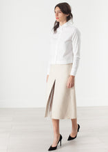 Carica l&#39;immagine nel visualizzatore di Gallery, Tulle Pleat Skirt in Cream