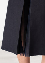 Carica l&#39;immagine nel visualizzatore di Gallery, Tulle Pleat Skirt in Navy