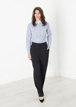 Carica l&#39;immagine nel visualizzatore di Gallery, Longsleeve Blouse in Blue Stripe