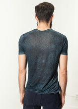 Carica l&#39;immagine nel visualizzatore di Gallery, Melange T-Shirt in Navy/Black