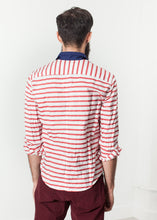 Carica l&#39;immagine nel visualizzatore di Gallery, Luke Shirt in Red Stripe