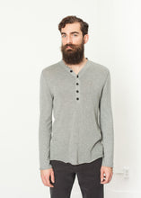 Carica l&#39;immagine nel visualizzatore di Gallery, Garbo Henley in Grey