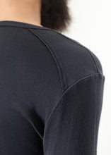 Carica l&#39;immagine nel visualizzatore di Gallery, Cotton Henley in Blue Grey