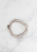 Carica l&#39;immagine nel visualizzatore di Gallery, Bracelet 85 in Grey Silk/Silver
