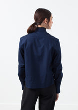 Carica l&#39;immagine nel visualizzatore di Gallery, Sheer Silk Collar Button Up