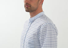 Carica l&#39;immagine nel visualizzatore di Gallery, Mandarin Collar Formal Shirt