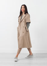 Carica l&#39;immagine nel visualizzatore di Gallery, Rolled Sleeve Trenchcoat