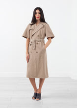 Carica l&#39;immagine nel visualizzatore di Gallery, Rolled Sleeve Trenchcoat
