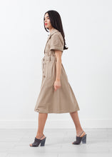 Carica l&#39;immagine nel visualizzatore di Gallery, Rolled Sleeve Trenchcoat