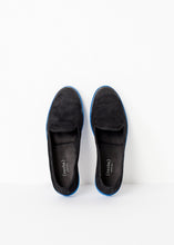 Carica l&#39;immagine nel visualizzatore di Gallery, Suede Loafers - Black/Blue