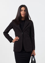 Carica l&#39;immagine nel visualizzatore di Gallery, Double Pocket Blazer in Black