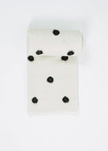 Carica l&#39;immagine nel visualizzatore di Gallery, Cashmere Dot Shawl in Black/White