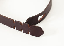Carica l&#39;immagine nel visualizzatore di Gallery, Buckle-less Belt in Brown