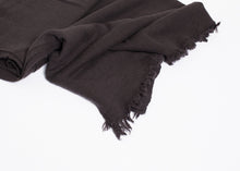 Carica l&#39;immagine nel visualizzatore di Gallery, Simple Scarf in Old Black