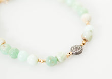 Carica l&#39;immagine nel visualizzatore di Gallery, Leopold Bracelet in Green Chrysoprase
